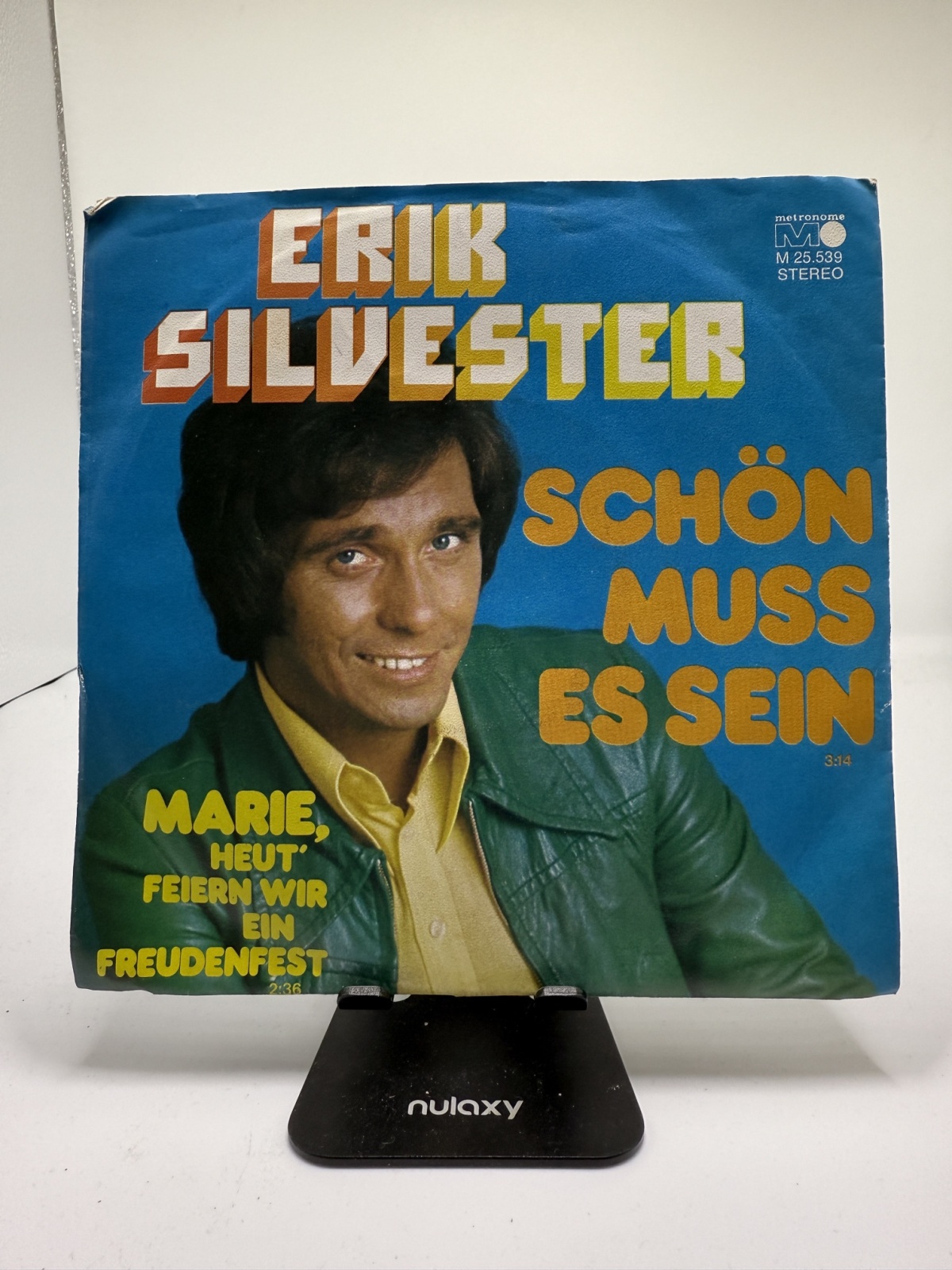 Single / Erik Silvester – Marie, Heut' Feiern Wir Ein Freudenfest / Schön Muss Es Sein