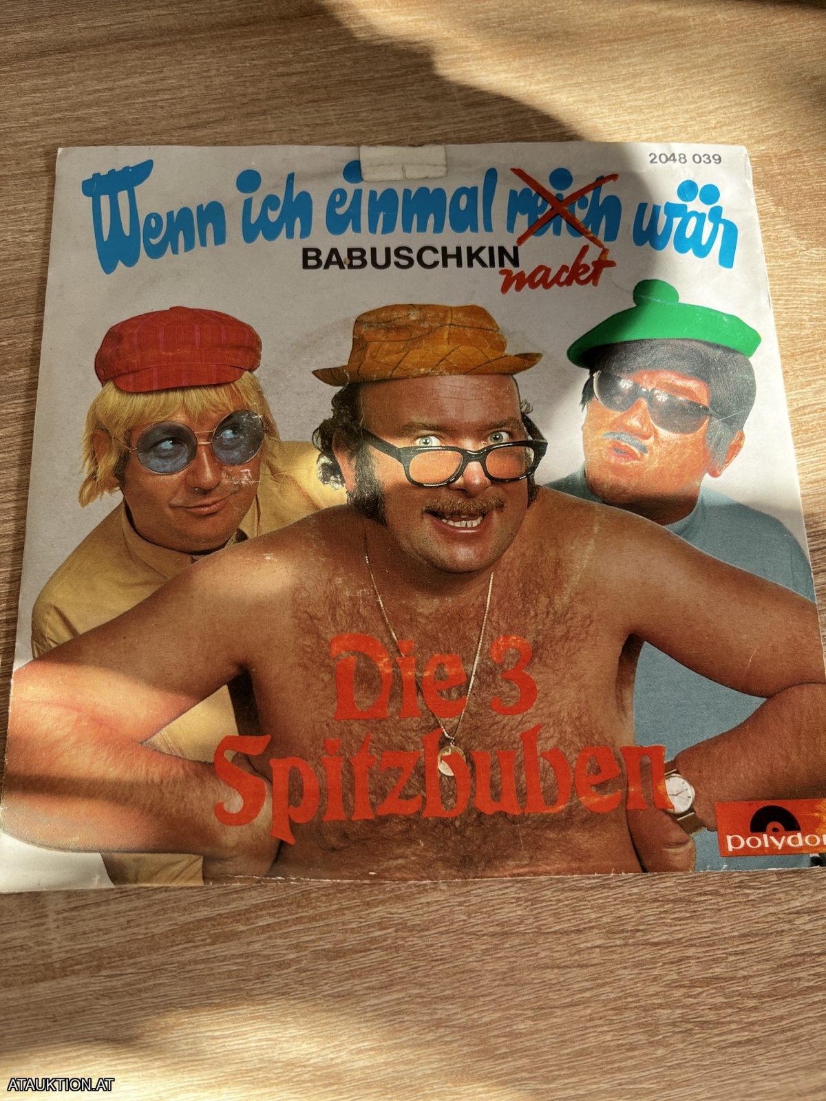 SINGLE / Die 3 Spitzbuben – Wenn Ich Einmal Nackt Wär