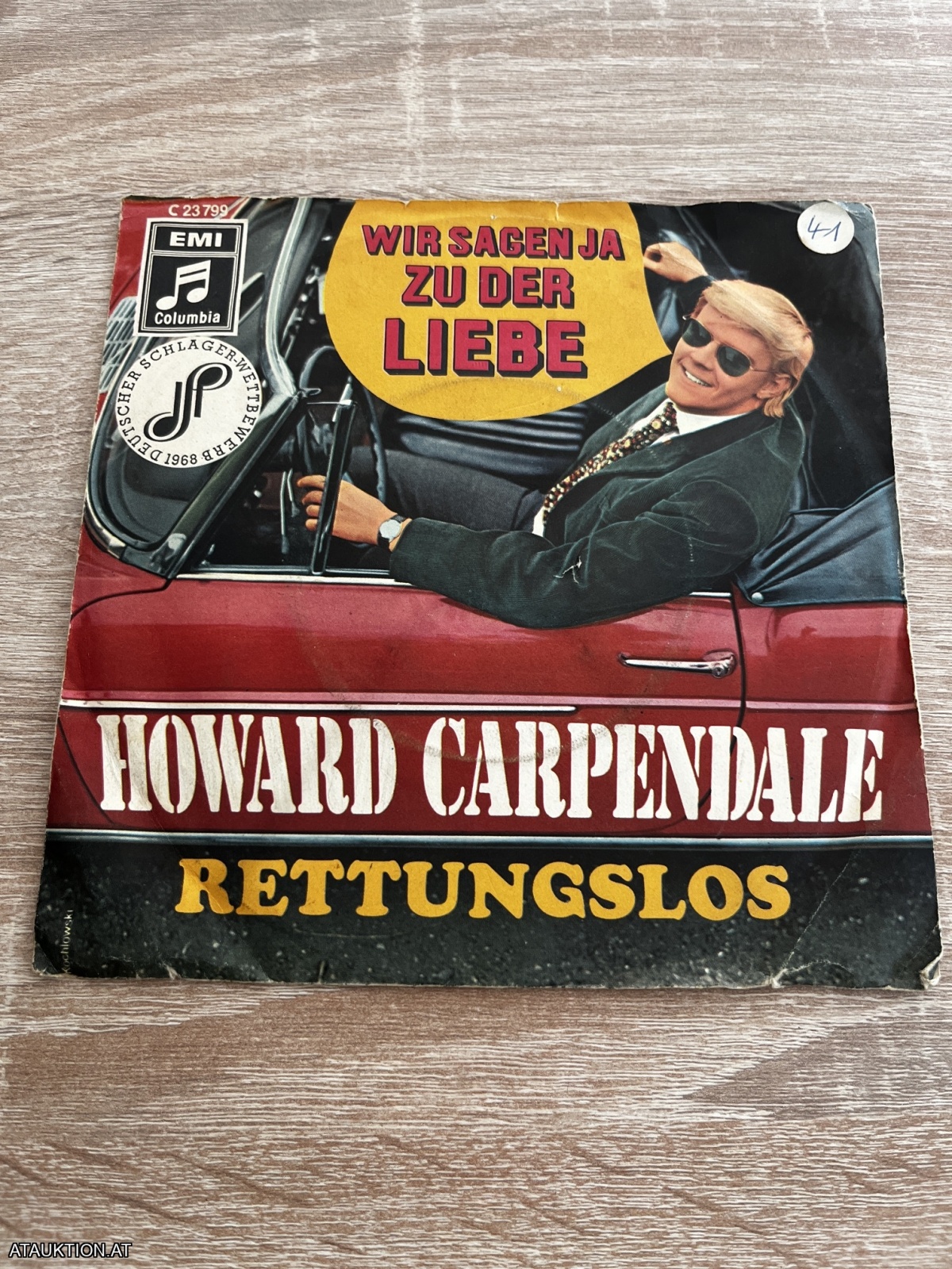 SINGLE / Howard Carpendale – Wir Sagen Ja Zu Der Liebe