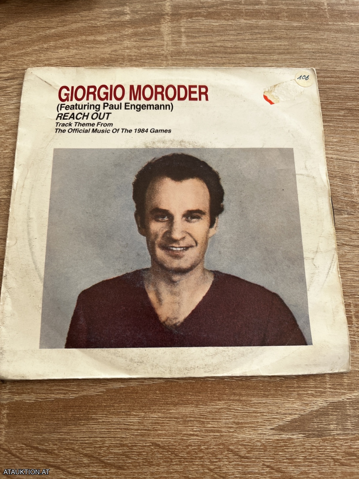 SINGLE / Giorgio Moroder Featuring Paul Engemann – Reach Out