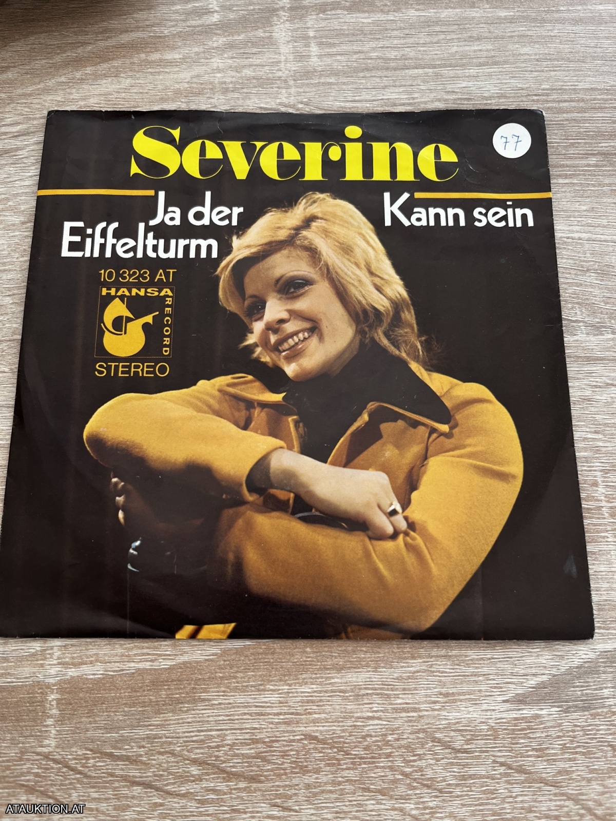 SINGLE / Severine – Ja Der Eiffelturm / Kann Sein