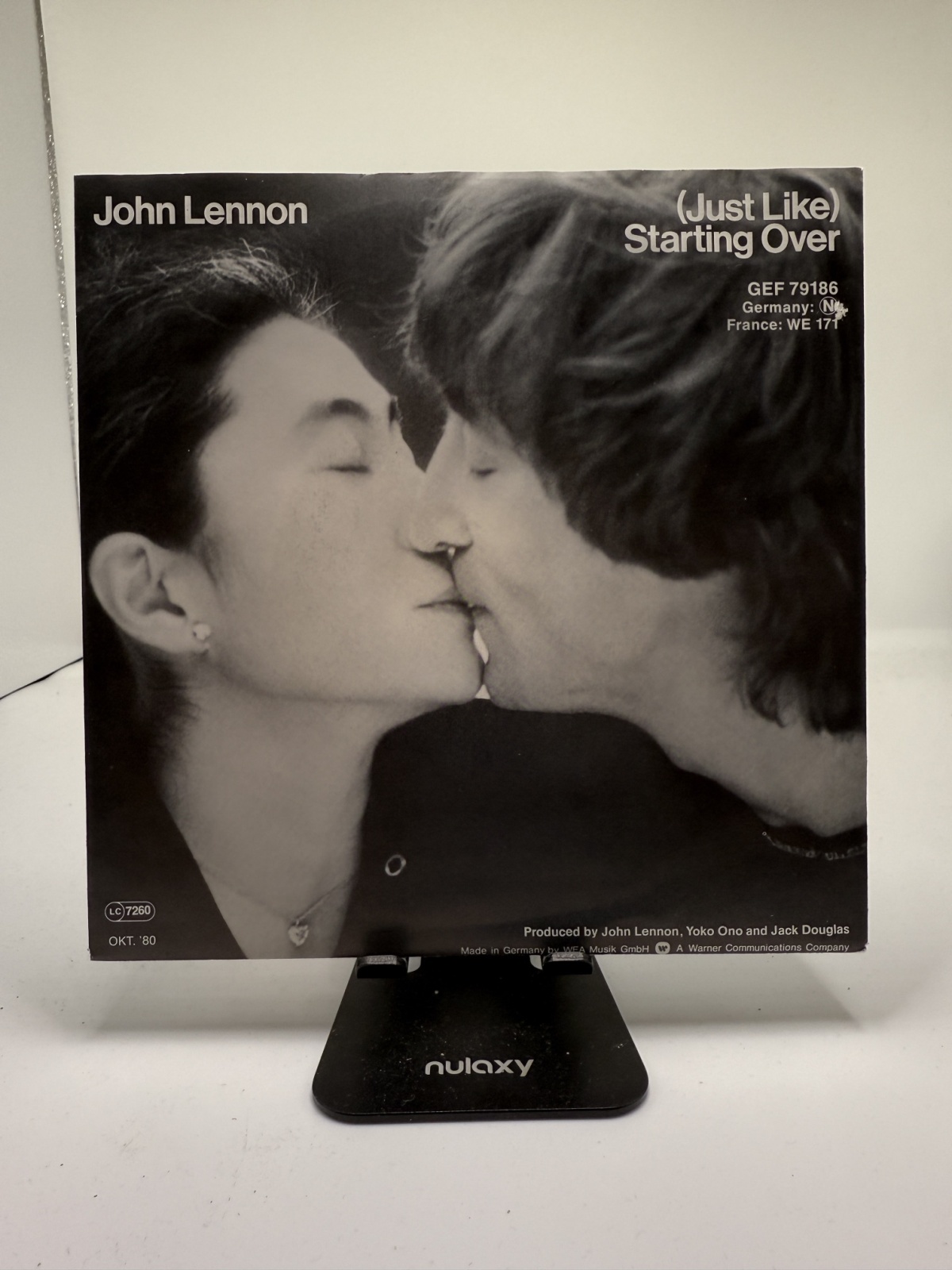 Single / John Lennon – (Just Like) Starting Over