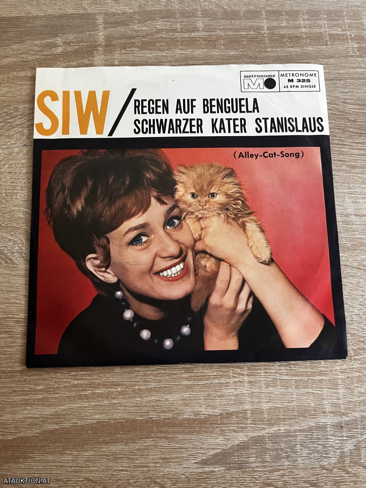 SINGLE / Siw Malmkvist – Schwarzer Kater Stanislaus / Regen Auf Benguela