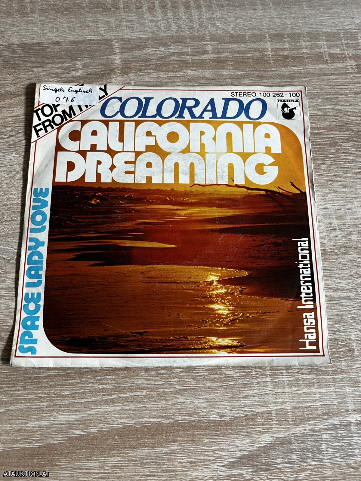 SINGLE / Colorado – California Dreaming