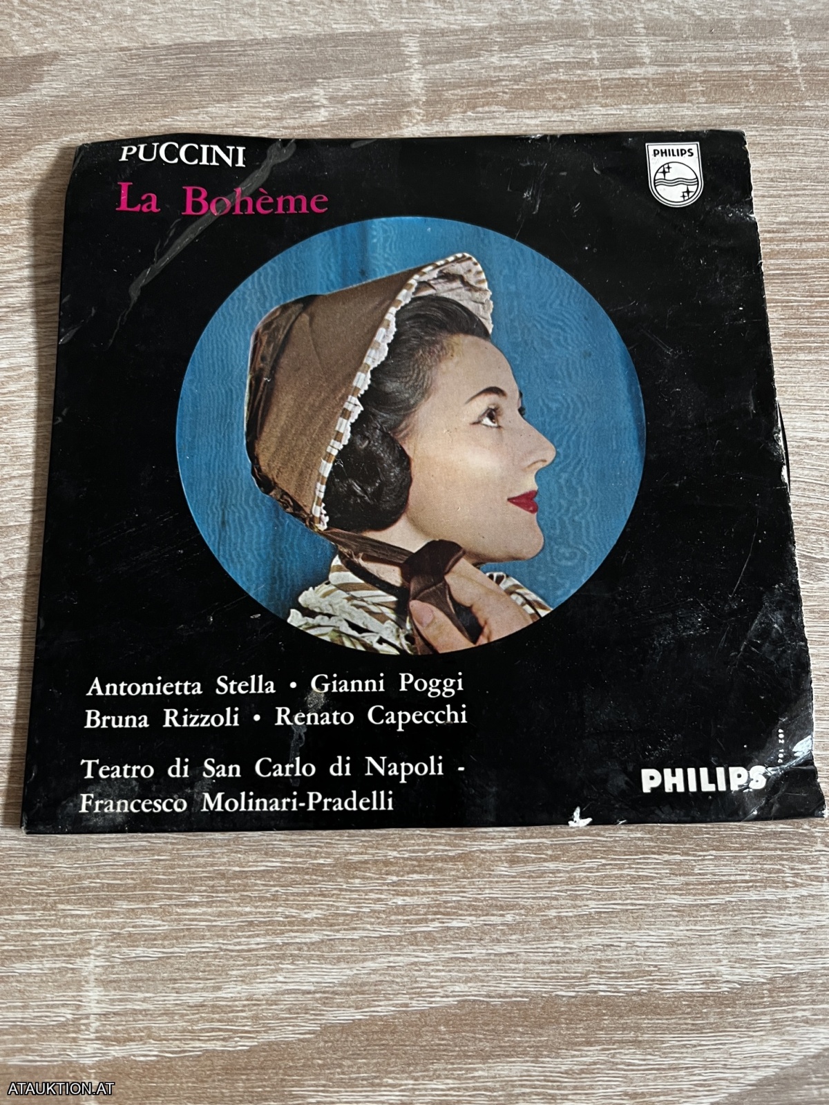 SINGLE / Puccini, Antonietta Stella, Gianni Poggi, Bruna Rizzoli, Renato Capecchi – La Bohème