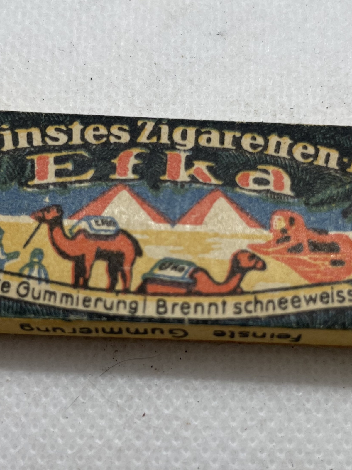 Orginal Efka Zigarettenpapier von ca. 1933-1945