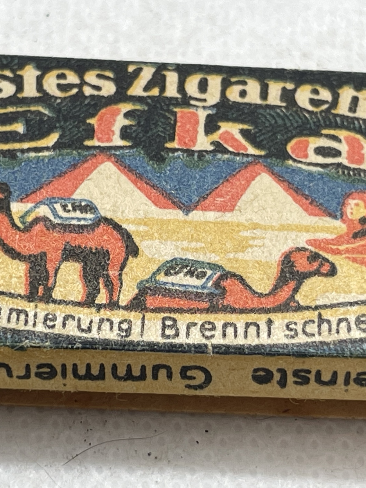 Orginal Efka Zigarettenpapier von ca. 1933-1945