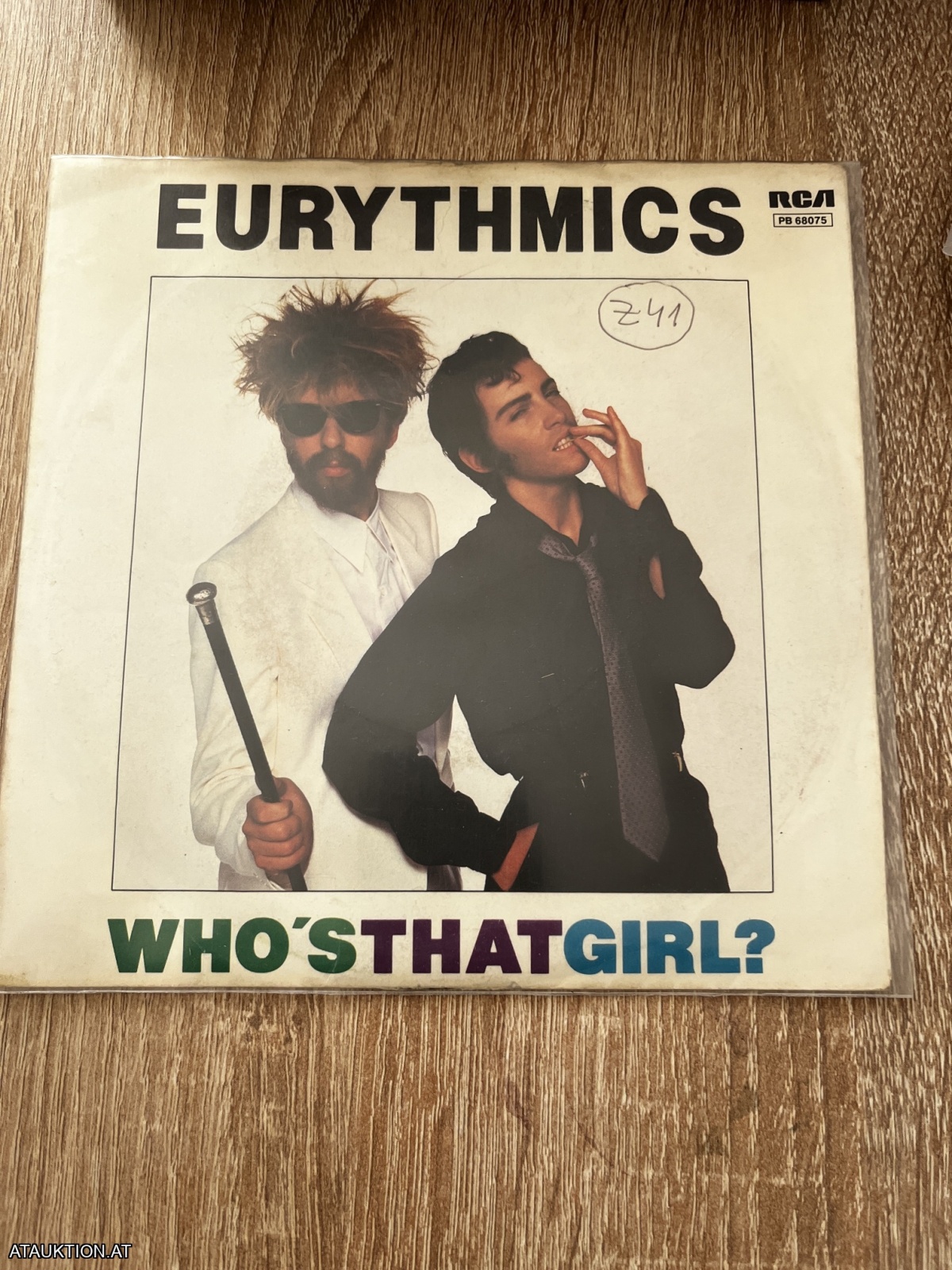 SINGLE / Eurythmics – Who's That Girl?