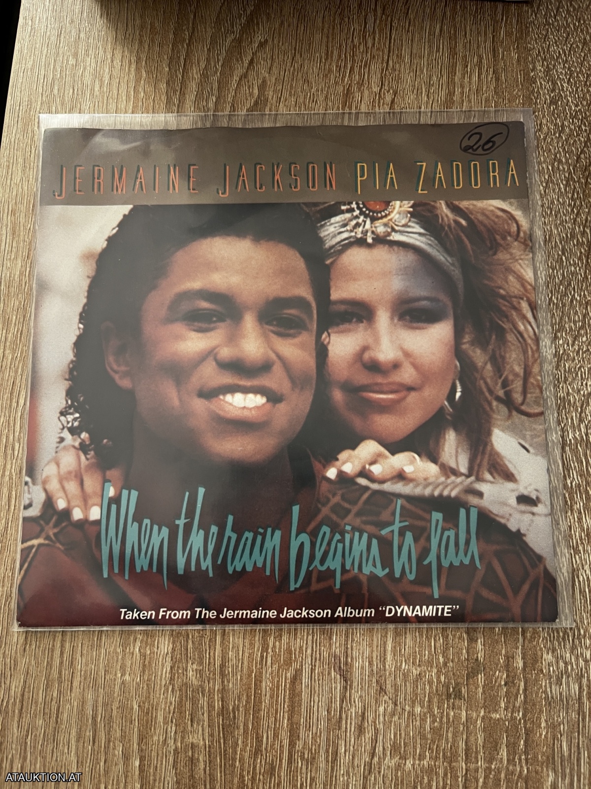 SINGLE / Jermaine Jackson, Pia Zadora – When The Rain Begins To Fall