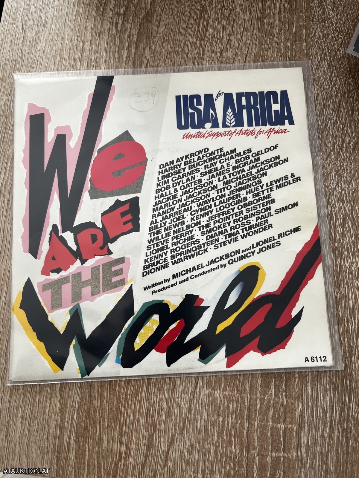 SINGLE / USA For Africa – We Are The World