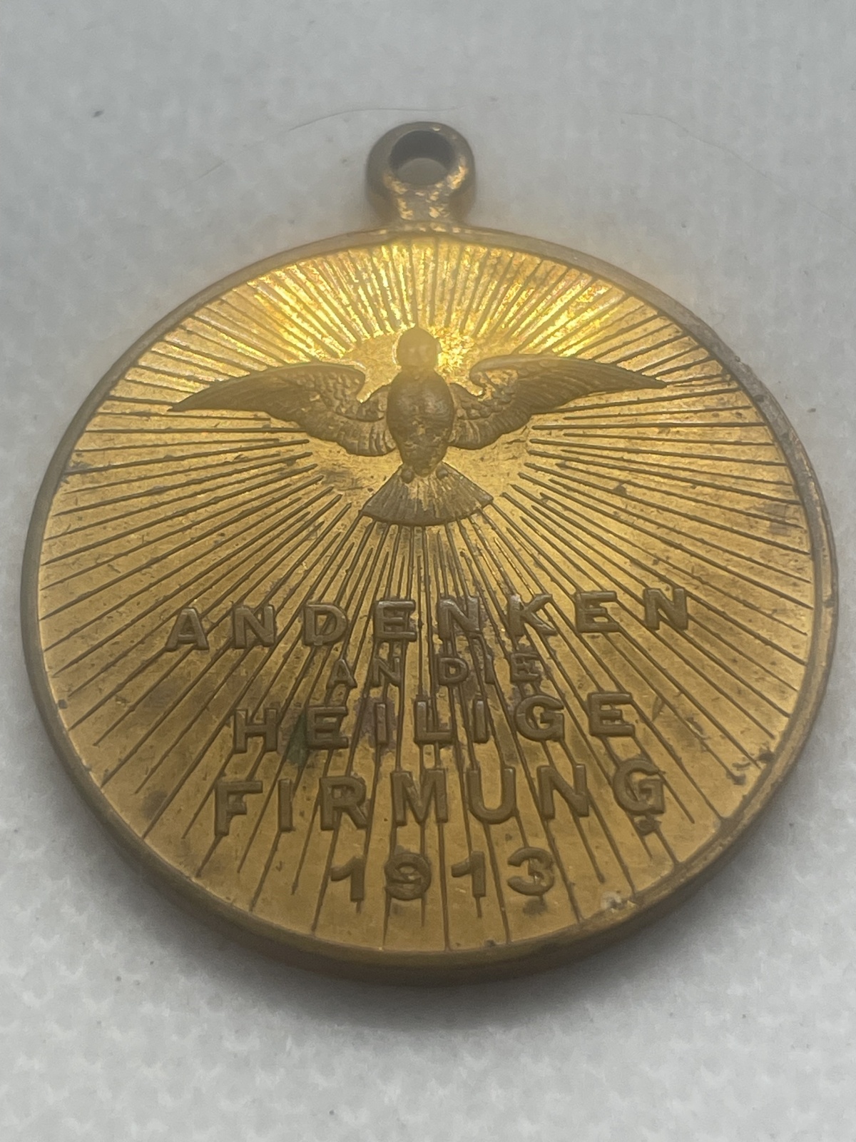 Medaille Andenken Firmung 1913