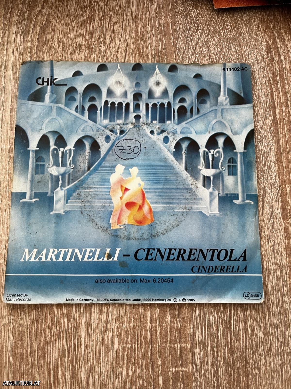 SINGLE / Martinelli – Cenerentola (Cinderella)