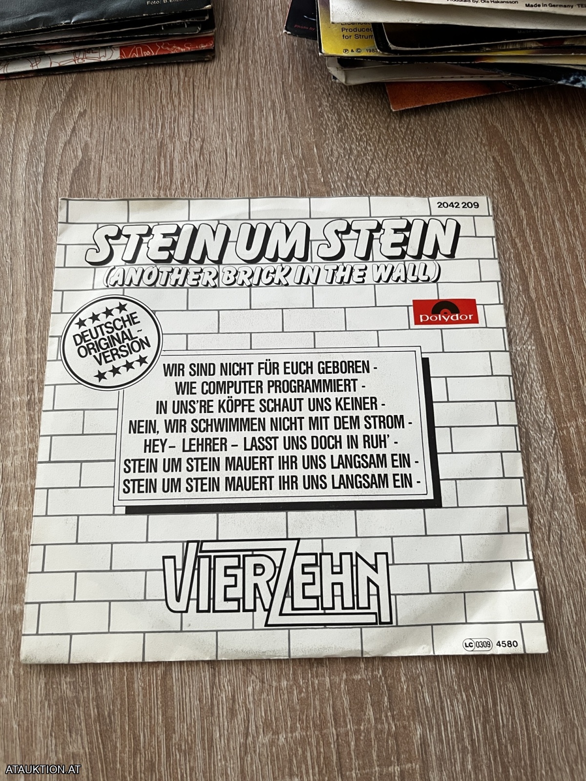 SINGLE / Vierzehn – Stein Um Stein (Another Brick In The Wall)