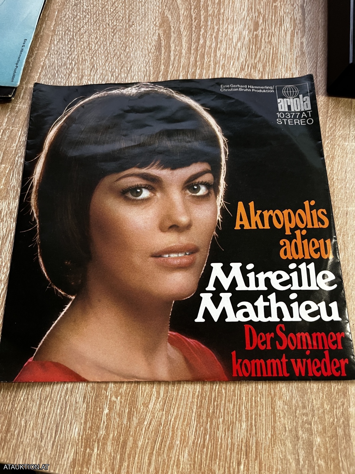 SINGLE / Mireille Mathieu – Akropolis Adieu