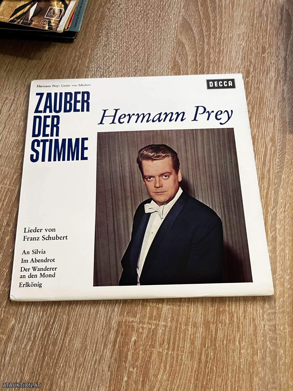 SINGLE / Hermann Prey – Lieder Von Franz Schubert