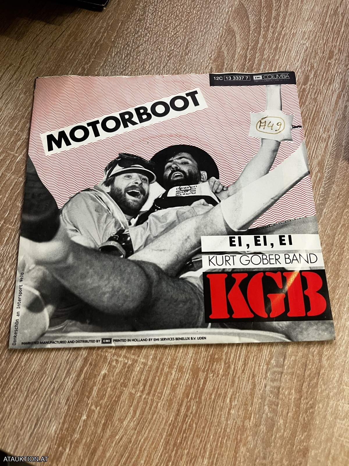 SINGLE / KGB (Kurt Gober Band) – Motorboot