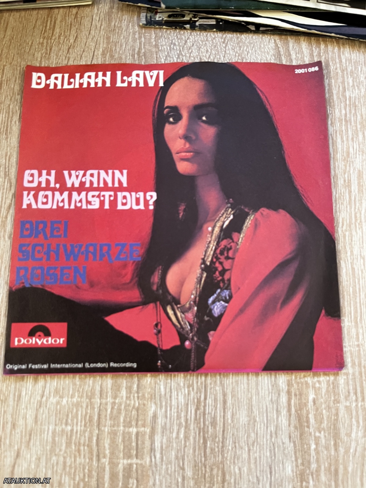 SINGLE / Daliah Lavi – Oh, Wann Kommst Du? / Drei Schwarze Rosen