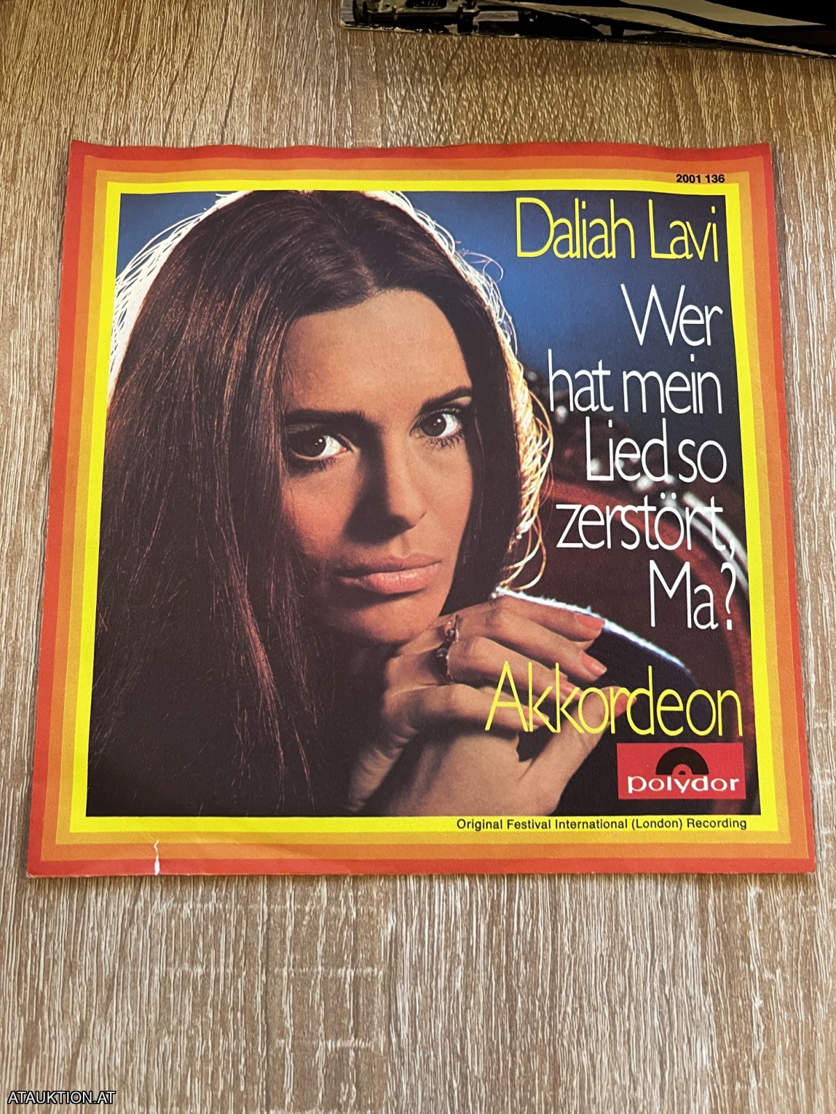 SINGLE / Daliah Lavi – Wer Hat Mein Lied So Zerstört, Ma?