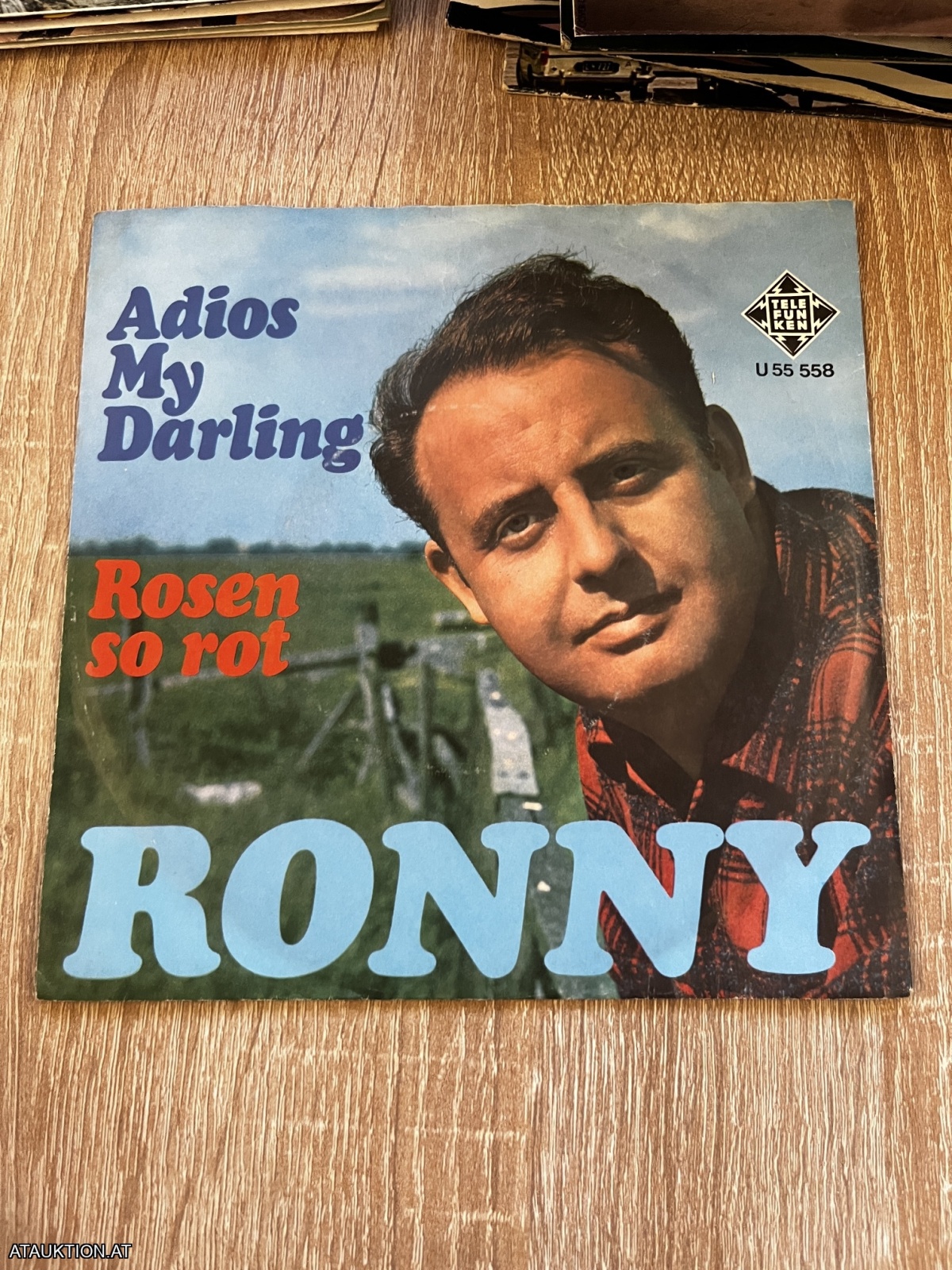 SINGLE / Ronny – Adios My Darling / Rosen So Rot