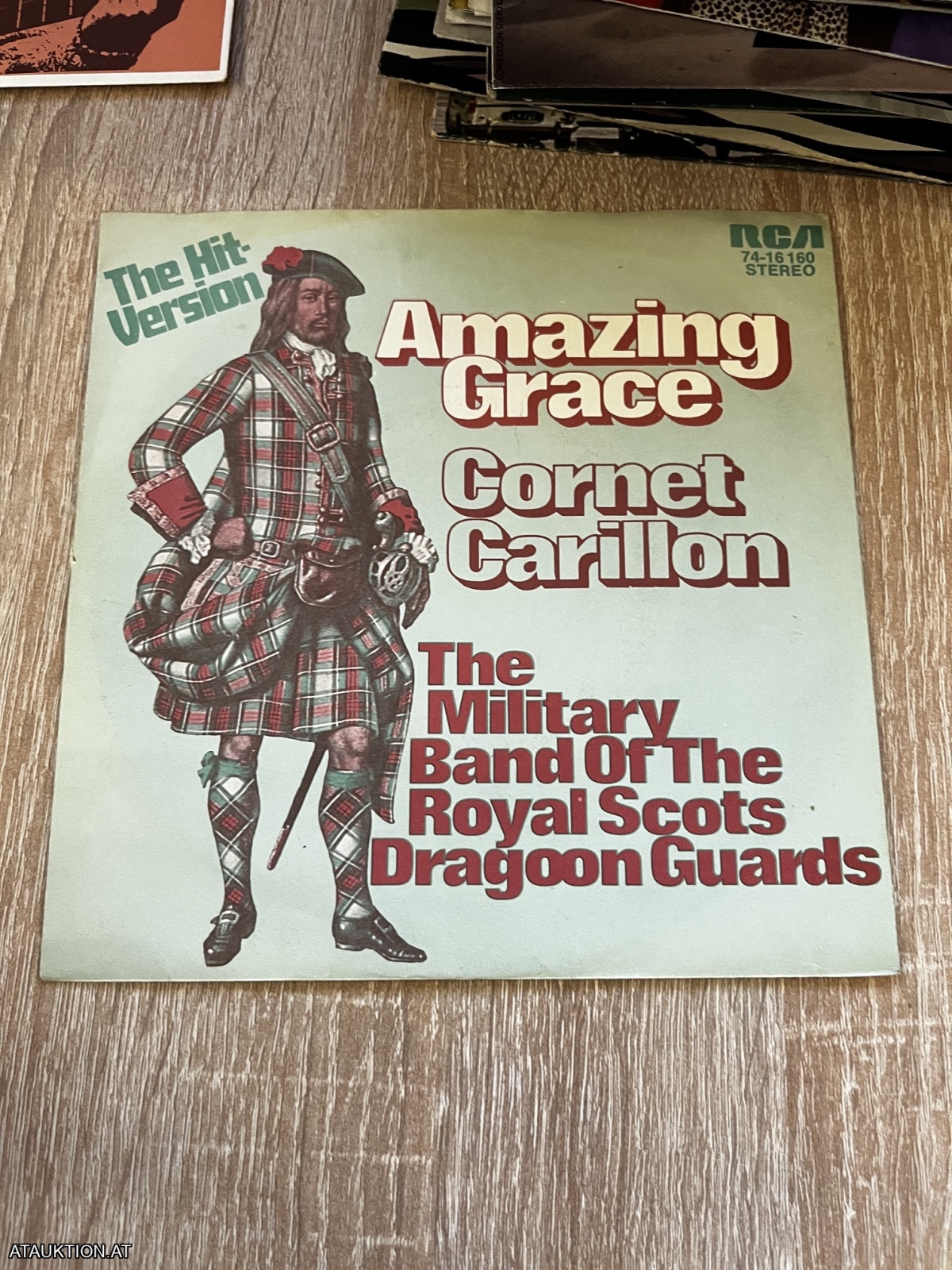 SINGLE / The Military Band Of The Royal Scots Dragoon Guards – Amazing Grace / Cornet Carillon