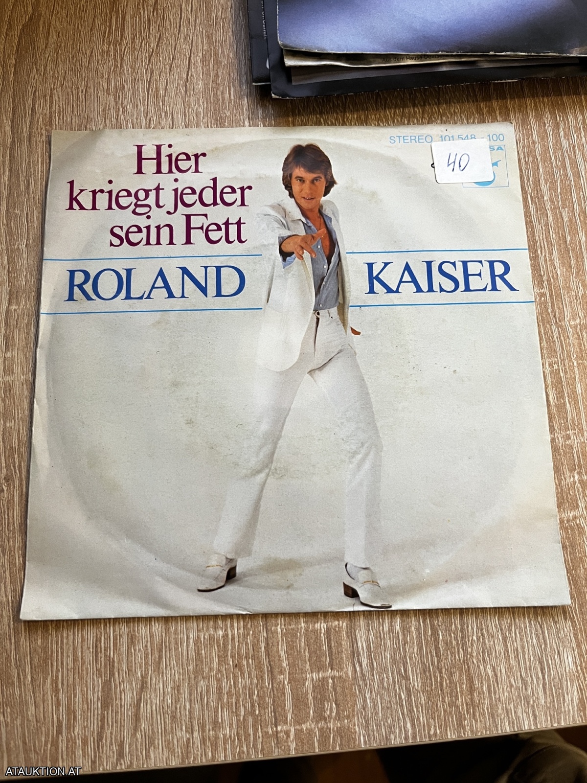 SINGLE / Roland Kaiser – Hier Kriegt Jeder Sein Fett