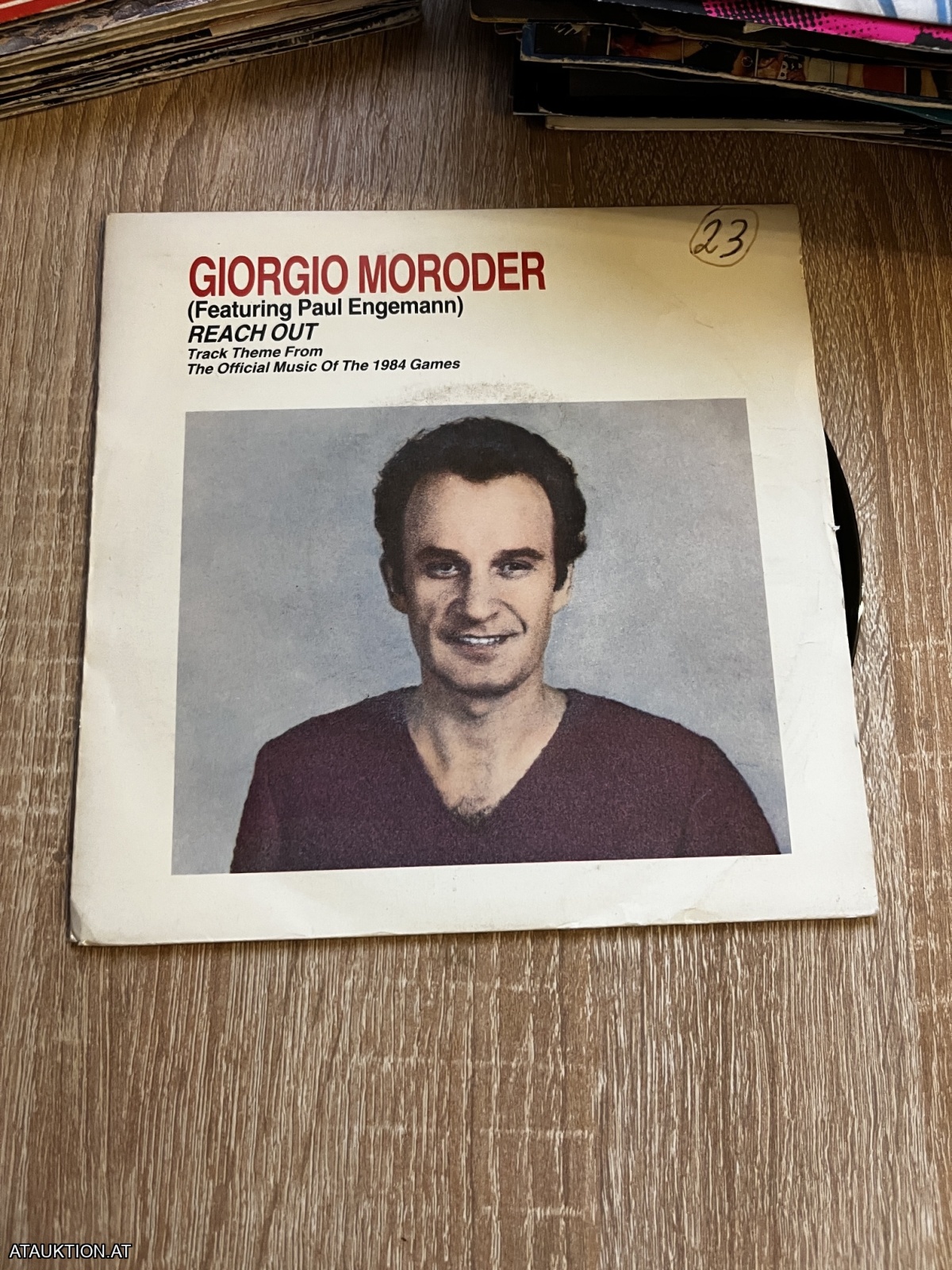 SINGLE / Giorgio Moroder Featuring Paul Engemann – Reach Out