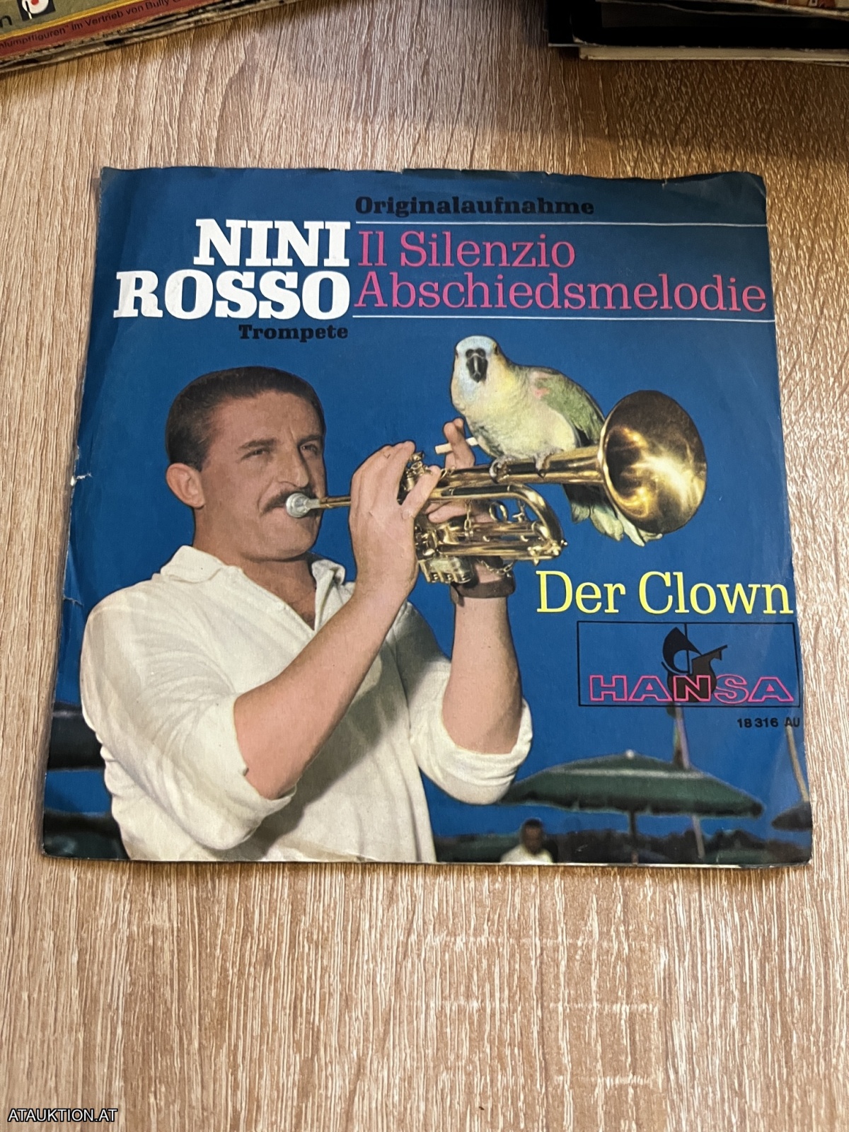 SINGLE / Nini Rosso – Il Silenzio (Abschiedsmelodie) / Der Clown