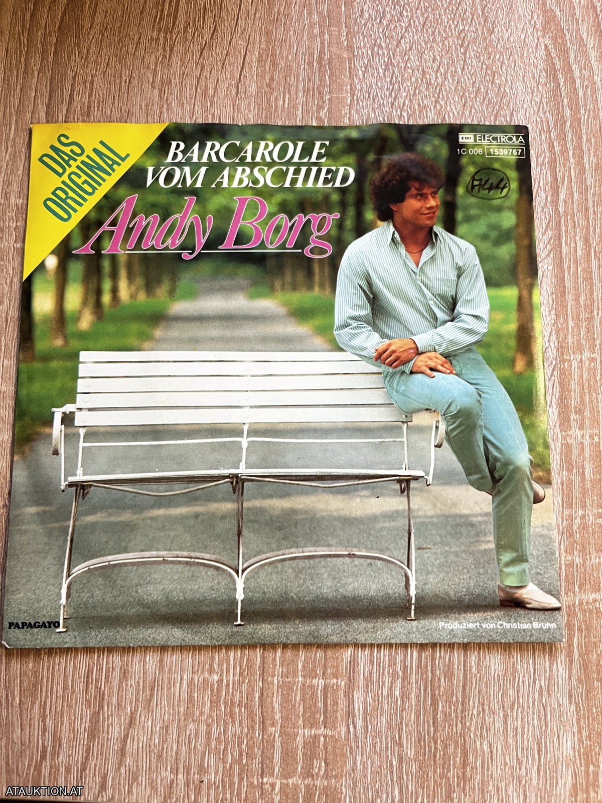 SINGLE / Andy Borg – Barcarole Vom Abschied