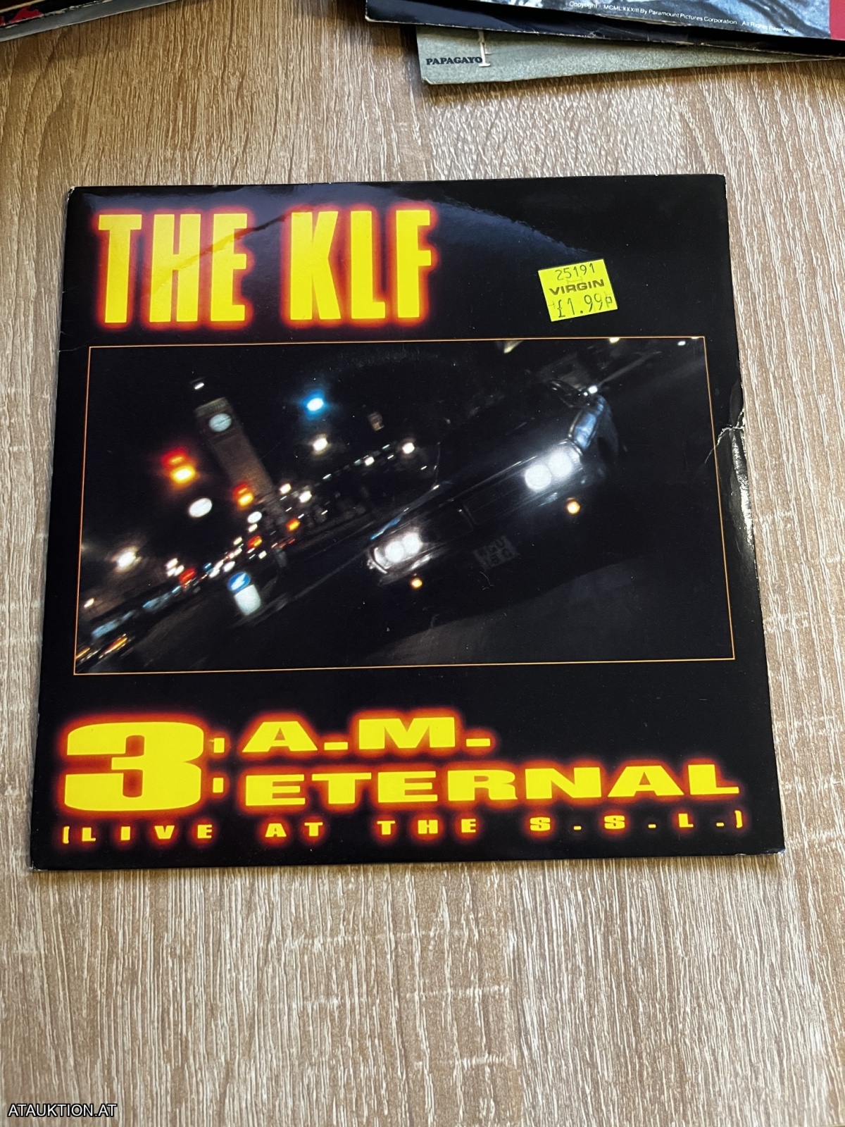 SINGLE / The KLF Featuring The Children Of The Revolution – 3 A.M. Eternal (Live At The S.S.L.)