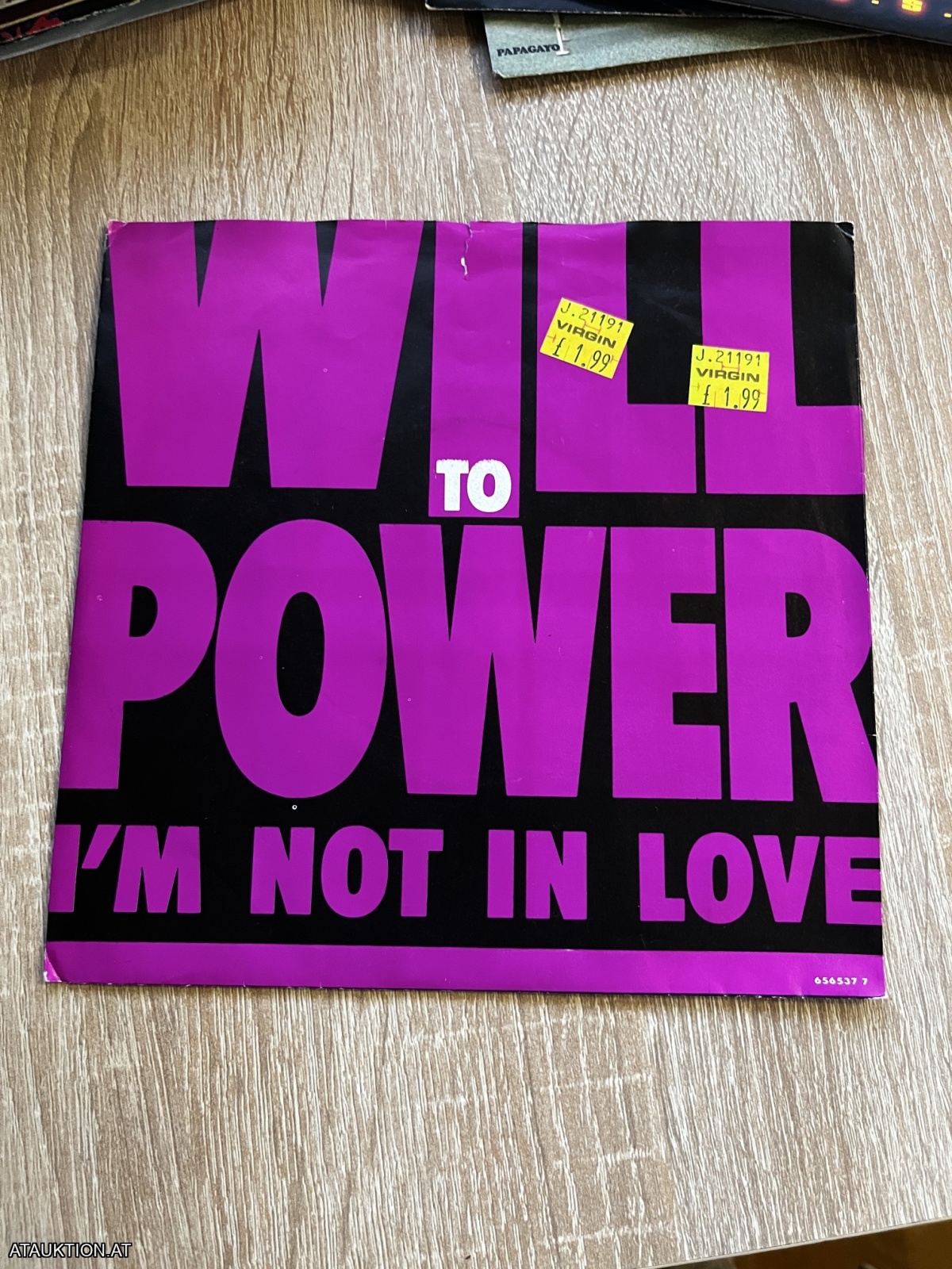 SINGLE / Will To Power – I'm Not In Love