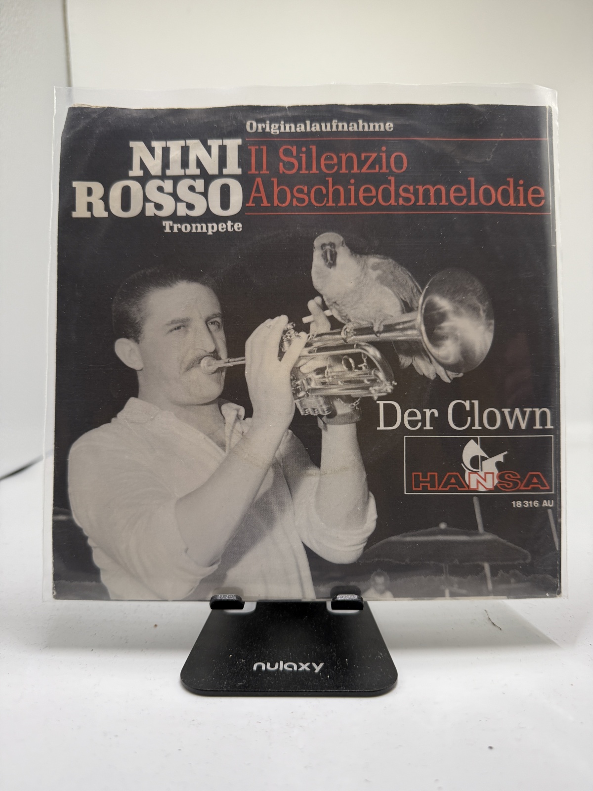 Single / Nini Rosso – Il Silenzio = Abschiedsmelodie / Der Clown