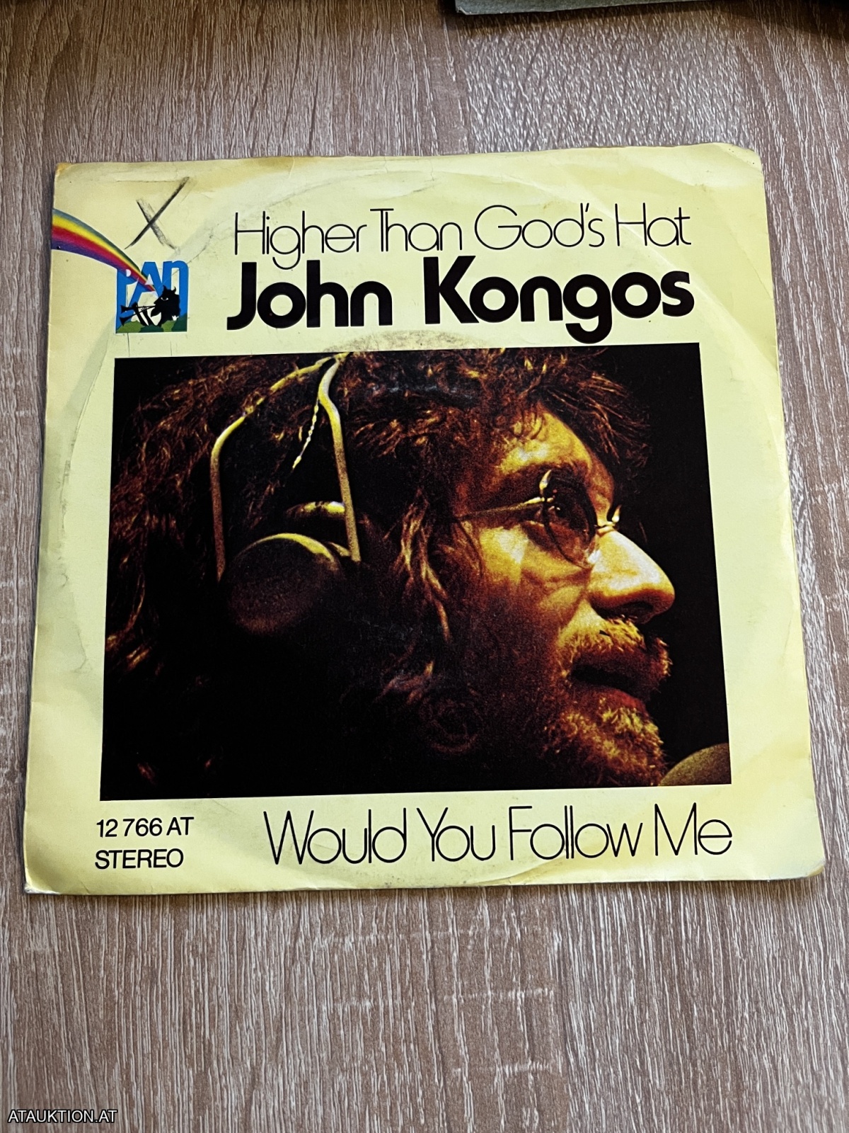 SINGLE / John Kongos – Higher Than God's Hat