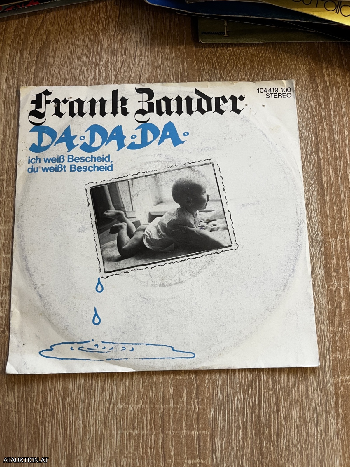 SINGLE / Frank Zander – Da Da Da Ich Weiß Bescheid, Du Weißt Bescheid