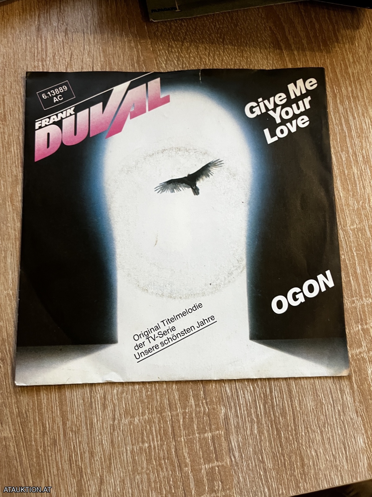 SINGLE / Frank Duval – Give Me Your Love / Ogon