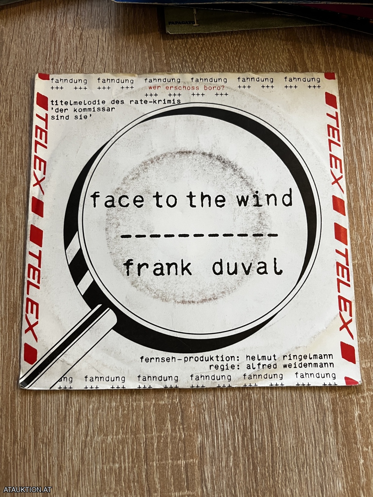 SINGLE / Frank Duval – Face To The Wind