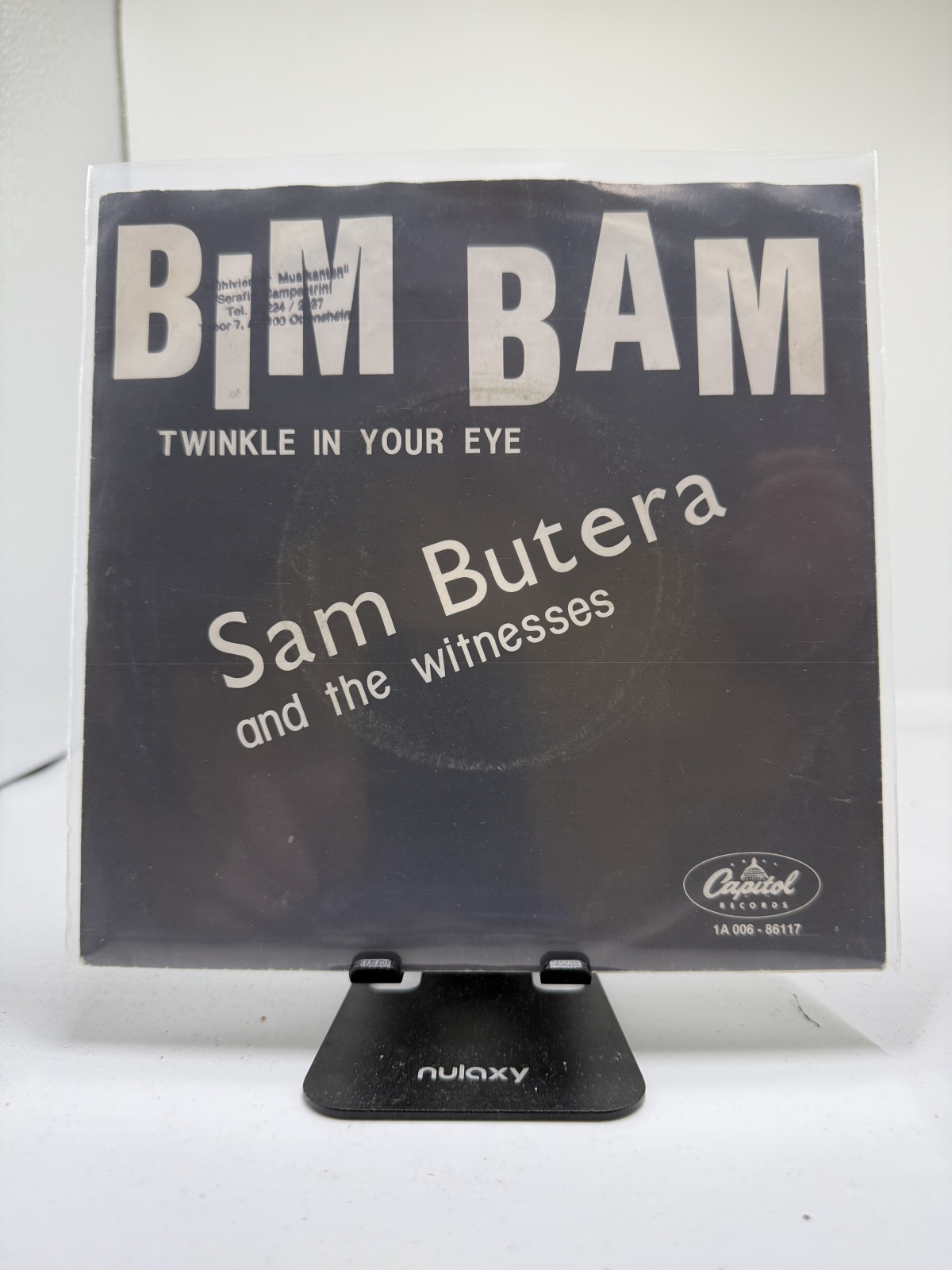 Single / Sam Butera And The Witnesses – Bim Bam / Twinkle In Your Eye