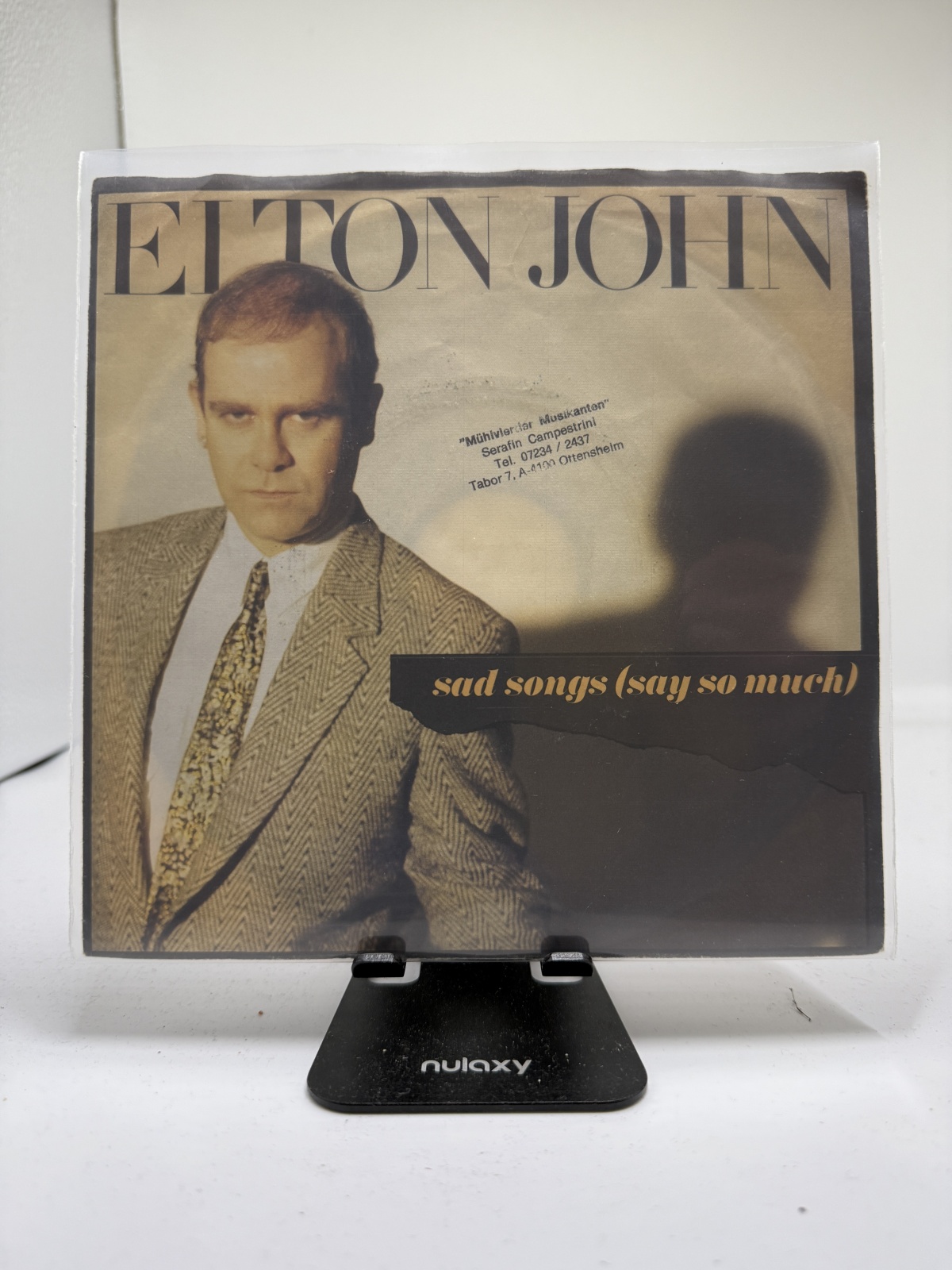 Single / Elton John – Sad Songs (Say So Much)