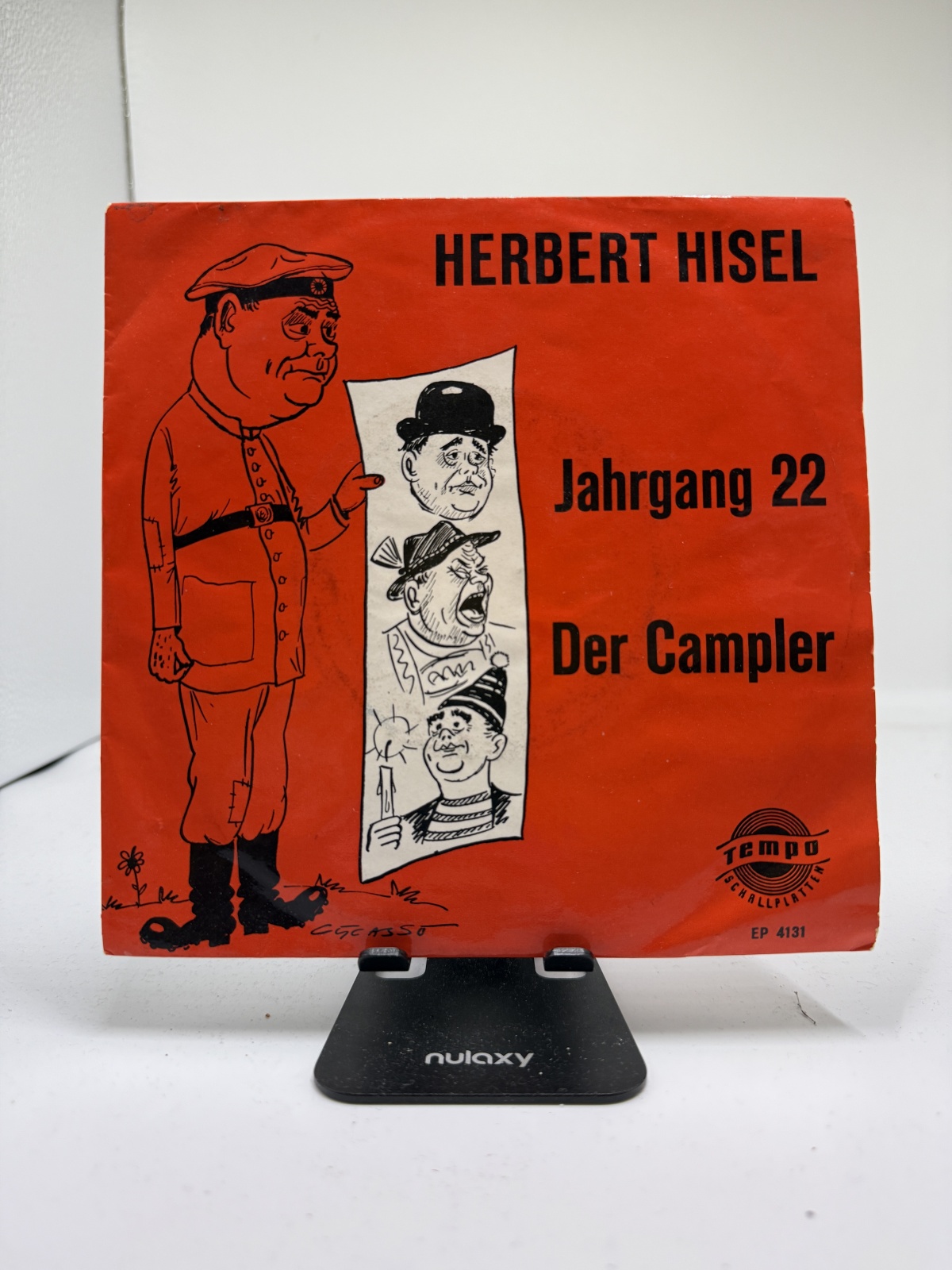 Single / Herbert Hisel – Jahrgang 22 / Der Campler