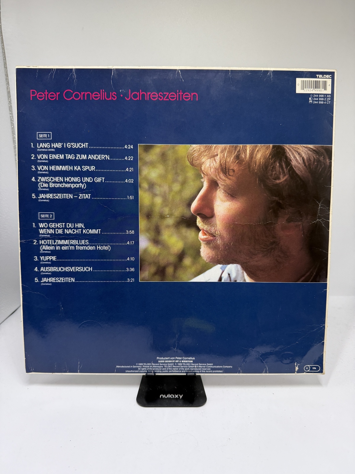 LP / Peter Cornelius – Jahreszeiten - SIGNIERT