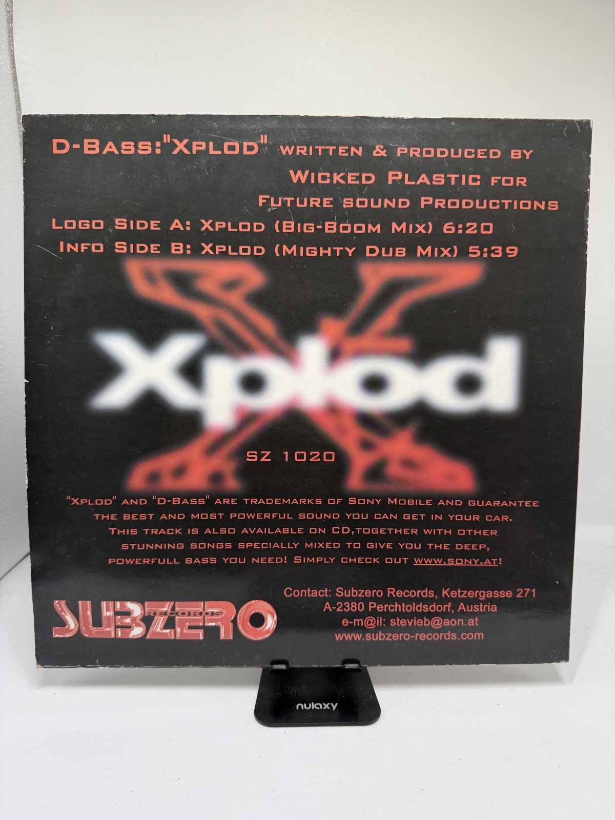 12 MAXI / D-Bass – Xplod