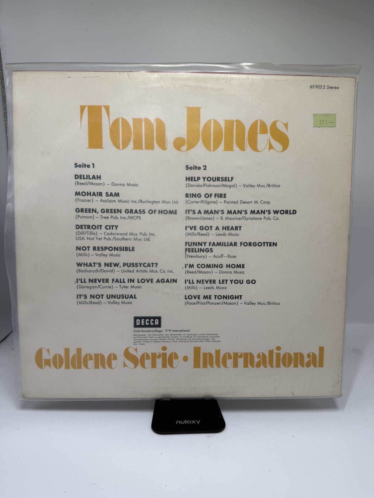 LP / Tom Jones – Tom Jones