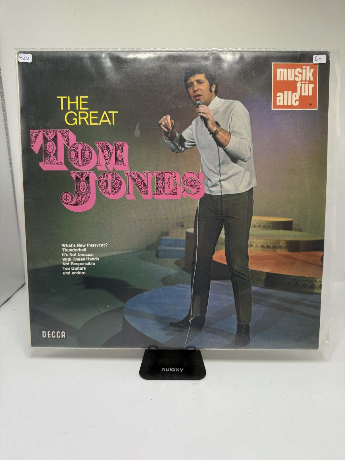 LP / Tom Jones – The Great Tom Jones