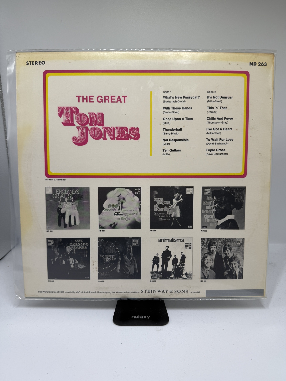 LP / Tom Jones – The Great Tom Jones