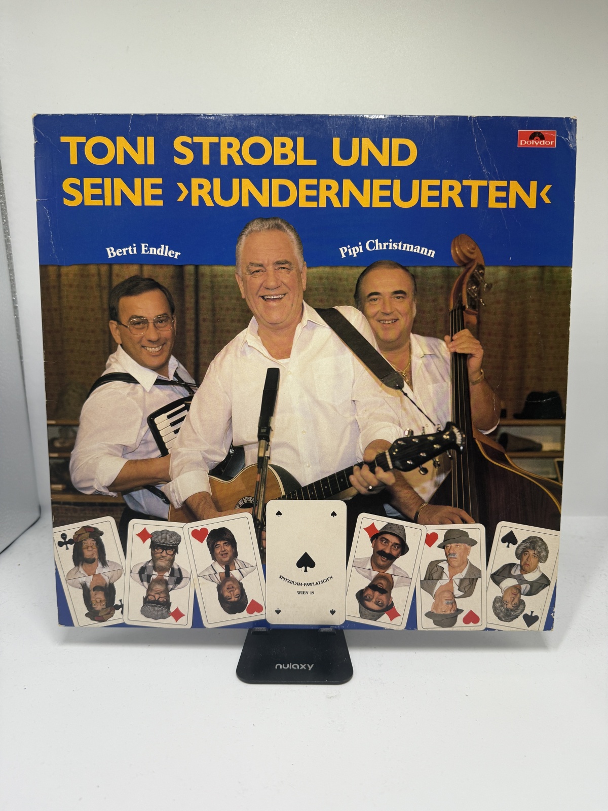 LP / Toni Strobl, Pipi Christmann, Berti Endler – Toni Strobl Und Seine "Runderneuerten"