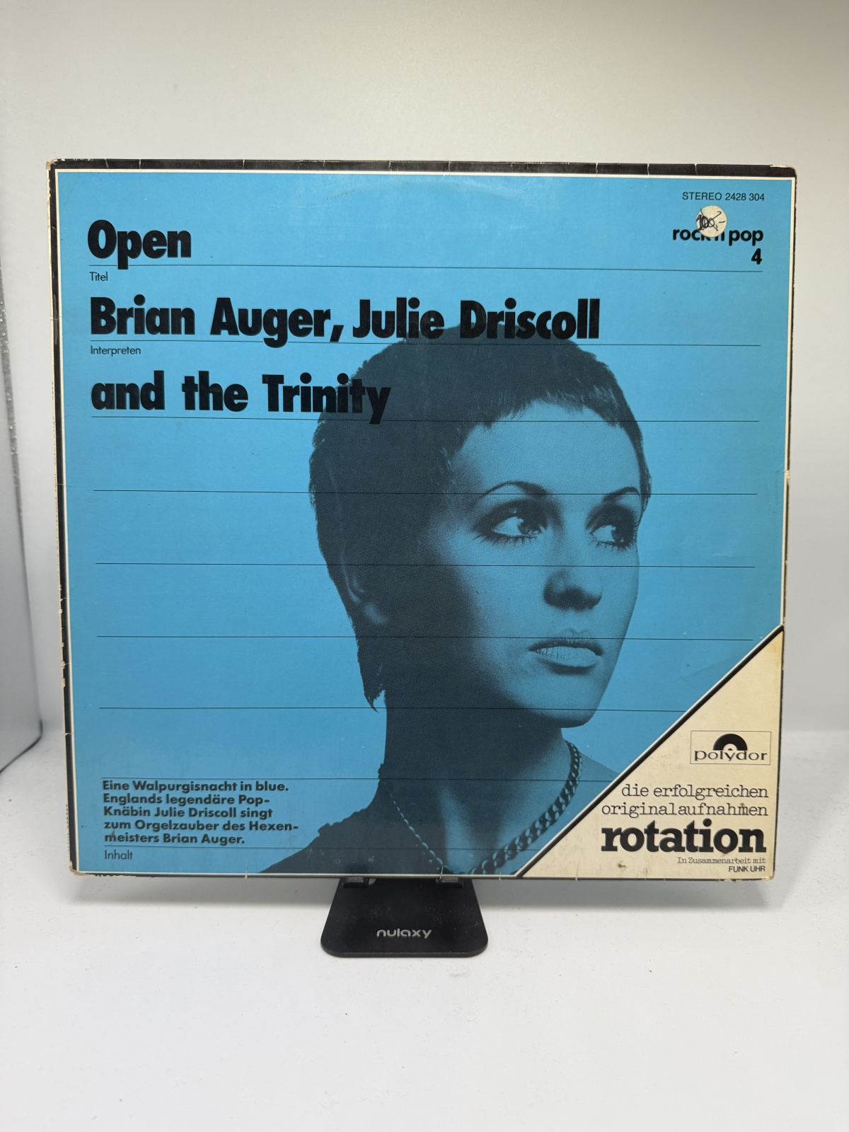 LP / Brian Auger, Julie Driscoll And The Trinity – Open