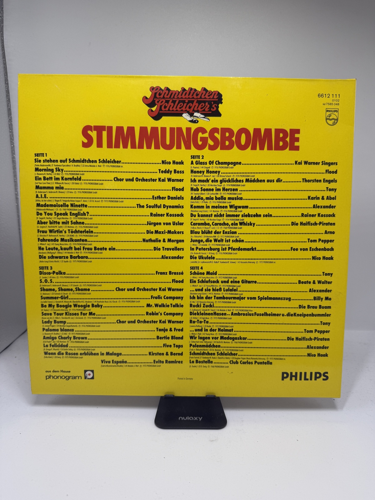 DLP / Various – Schmidtchen Schleicher's Stimmungsbombe