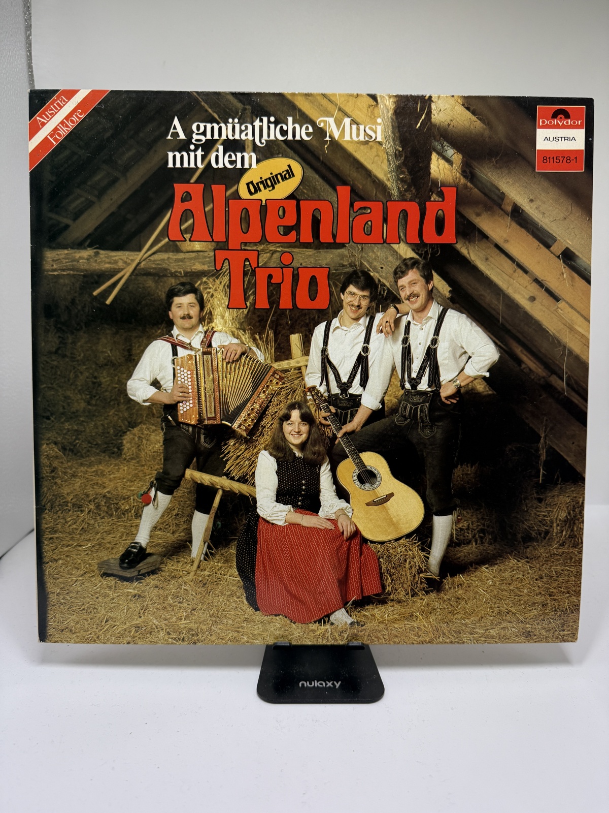 LP / Original Alpenland Trio – A Gmüatliche Musi Mit Dem Original Alpenland Trio