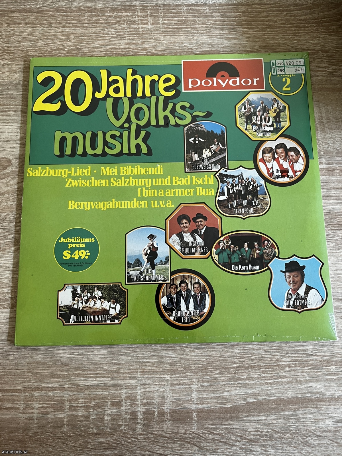 LP / Various – 20 Jahre Volksmusik Folge 2 / NEU