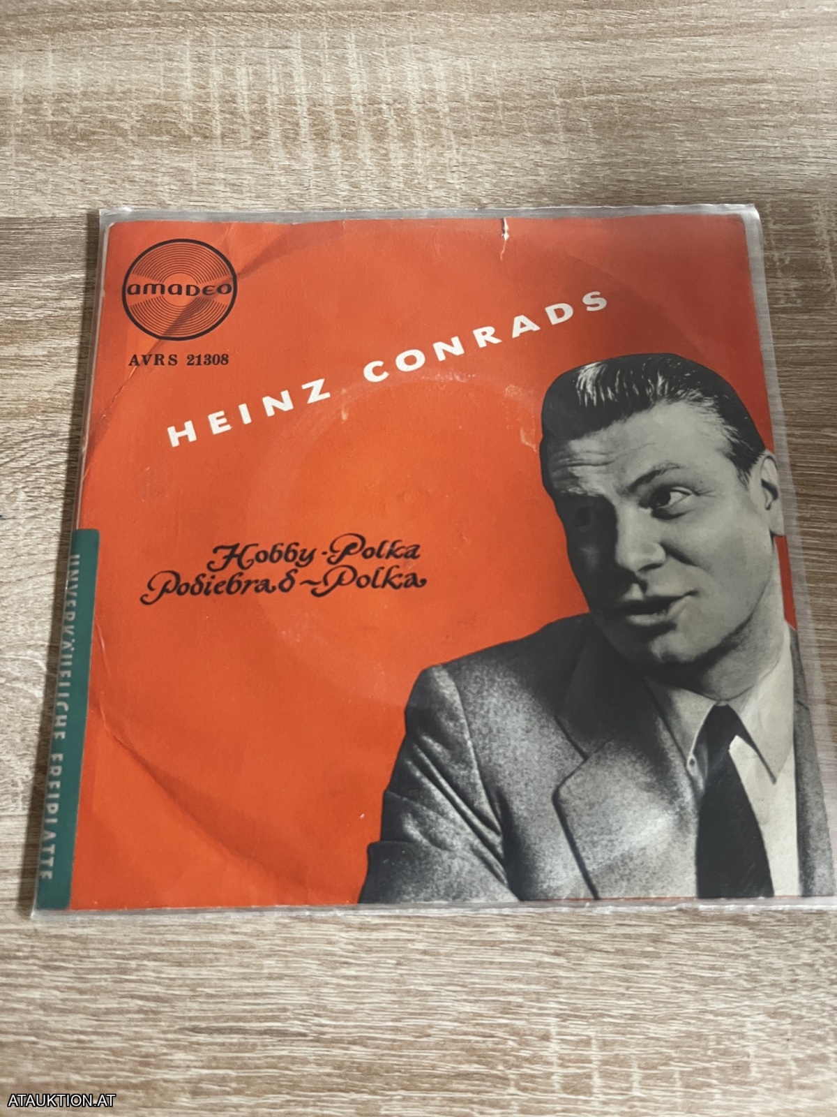 SINGLE / Heinz Conrads – Hobby-Polka / Podiebrad-Polka