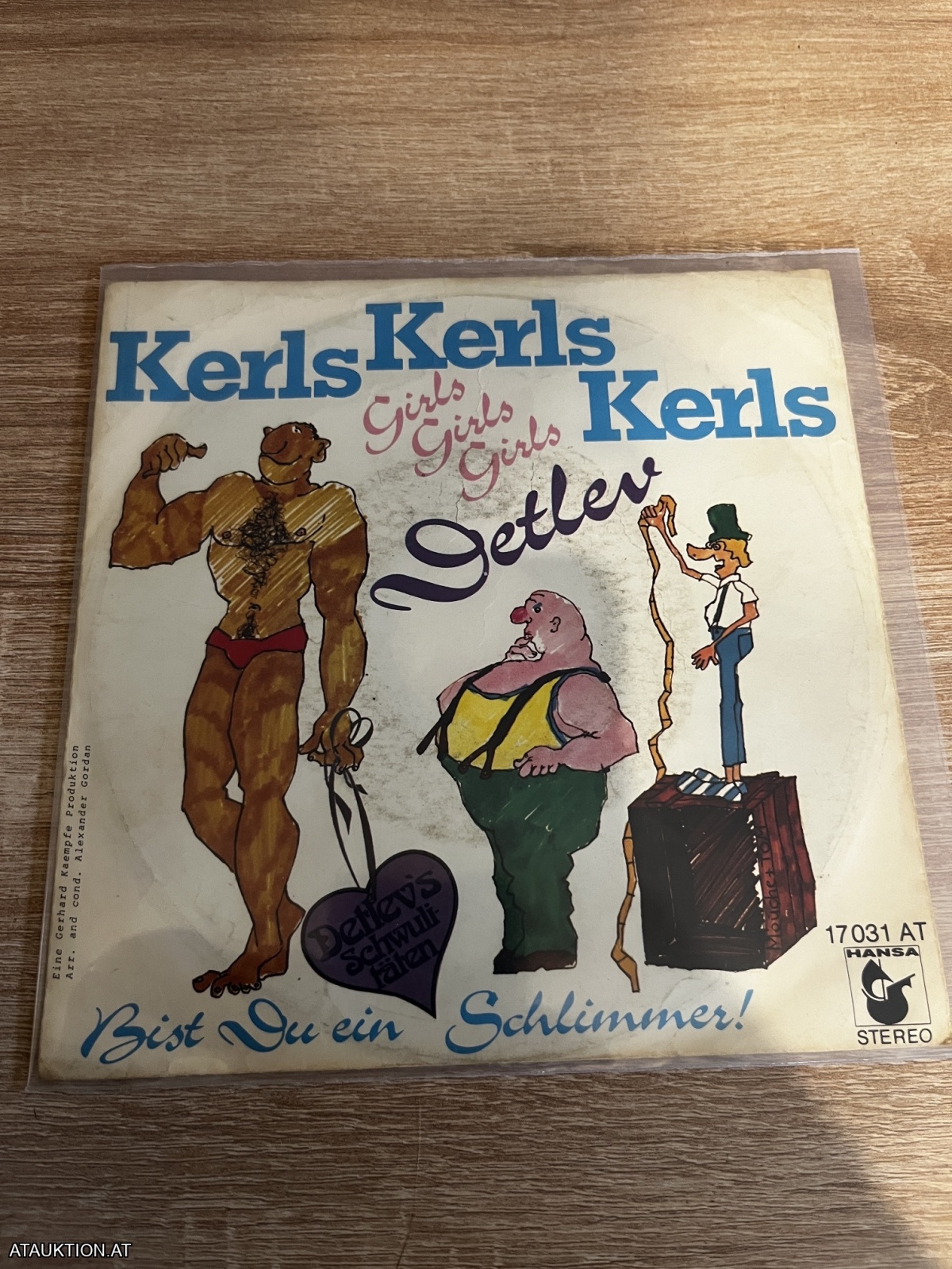 SINGLE / Detlev – Kerls Kerls Kerls (Girls Girls Girls)